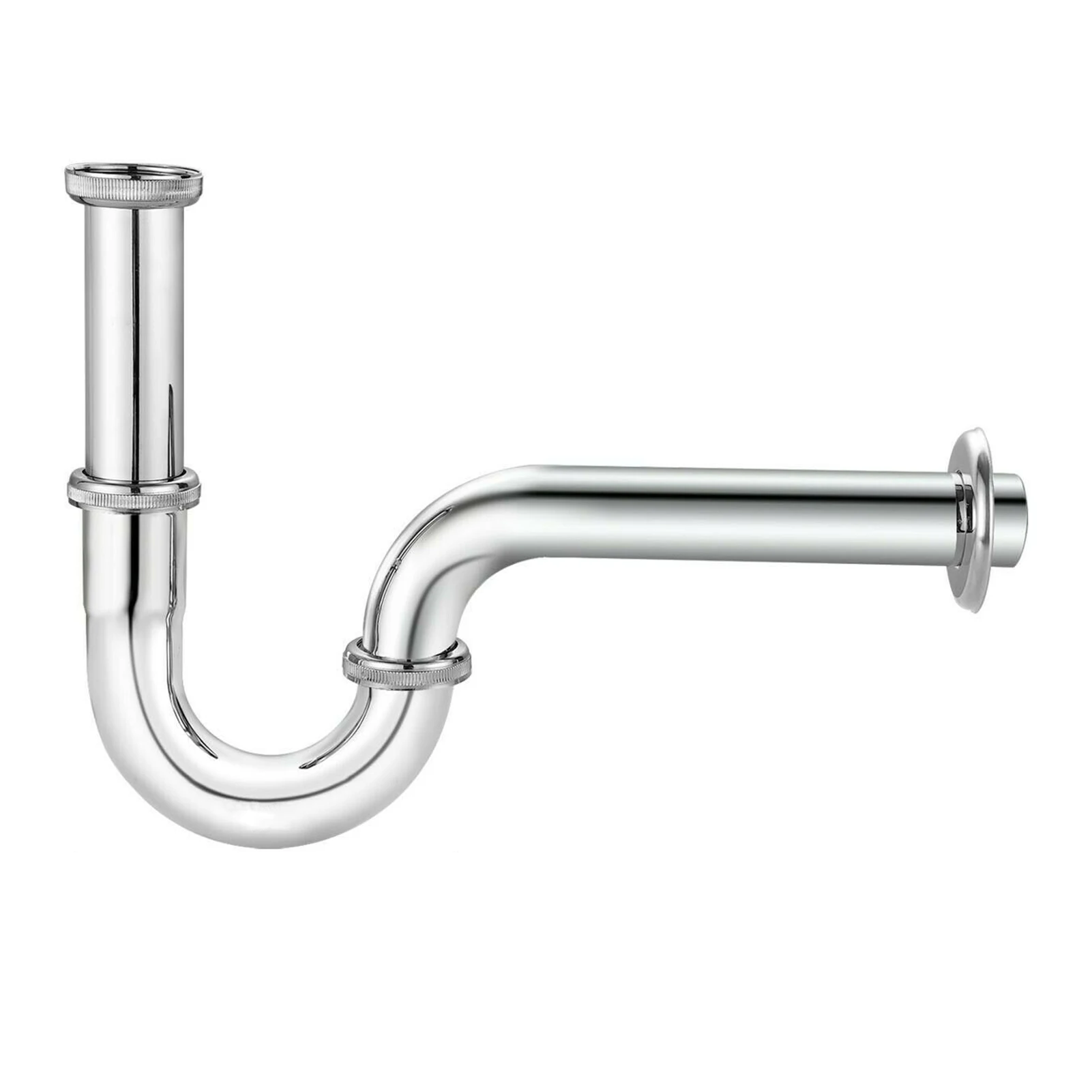 

Replacement Parts Goose Neck Down Flow Drain Pipe Durable Plumbing Kitchen Sink Stainless Steel Sewer Wash Basin Bathroom