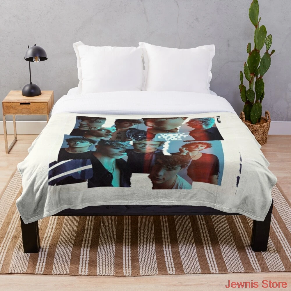

Fallin Blanket Fleece Fuzzy Blankets on Bed Sofa Air Condition Sleeping Cover Bedding Throws Bedsheet Kids Girls Gifts