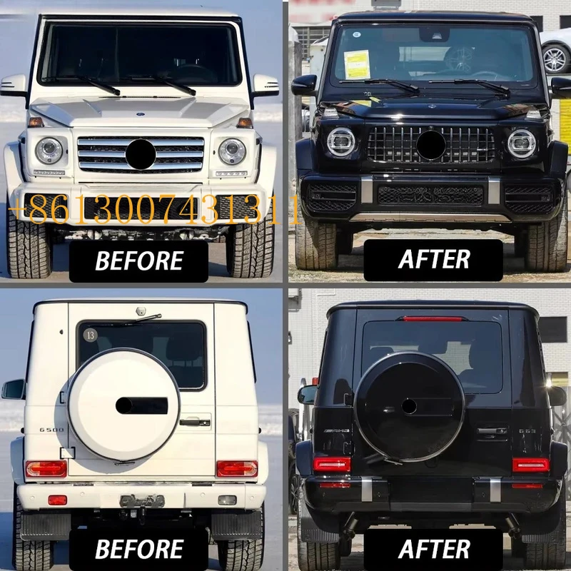 Фото Комплект для переоборудования кузова FactoryAuto: G-Class W463 (00-18) в стиле W464 (2019+) G63 G65, в сборе №2