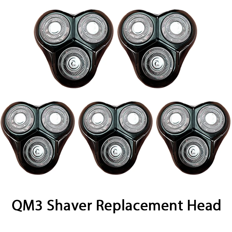 

Xiaomi youpin QM3 Electric Shaver for men electric razor Replacement head IPX7 Waterproof cutter head 3D Removable Head
