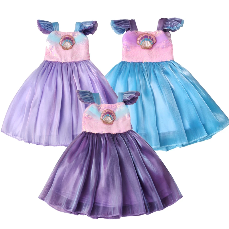 18 Inches Girl Doll Princess Dress Purple Blue Lace 43 Baby Doll Clothes Coat Skirt