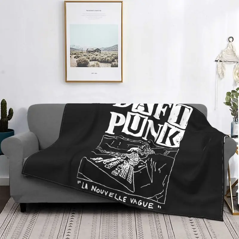 Редкое одеяло Daft Punk X Maxfield Los Angeles Pop Up простыня новый стиль супер теплое покрывало