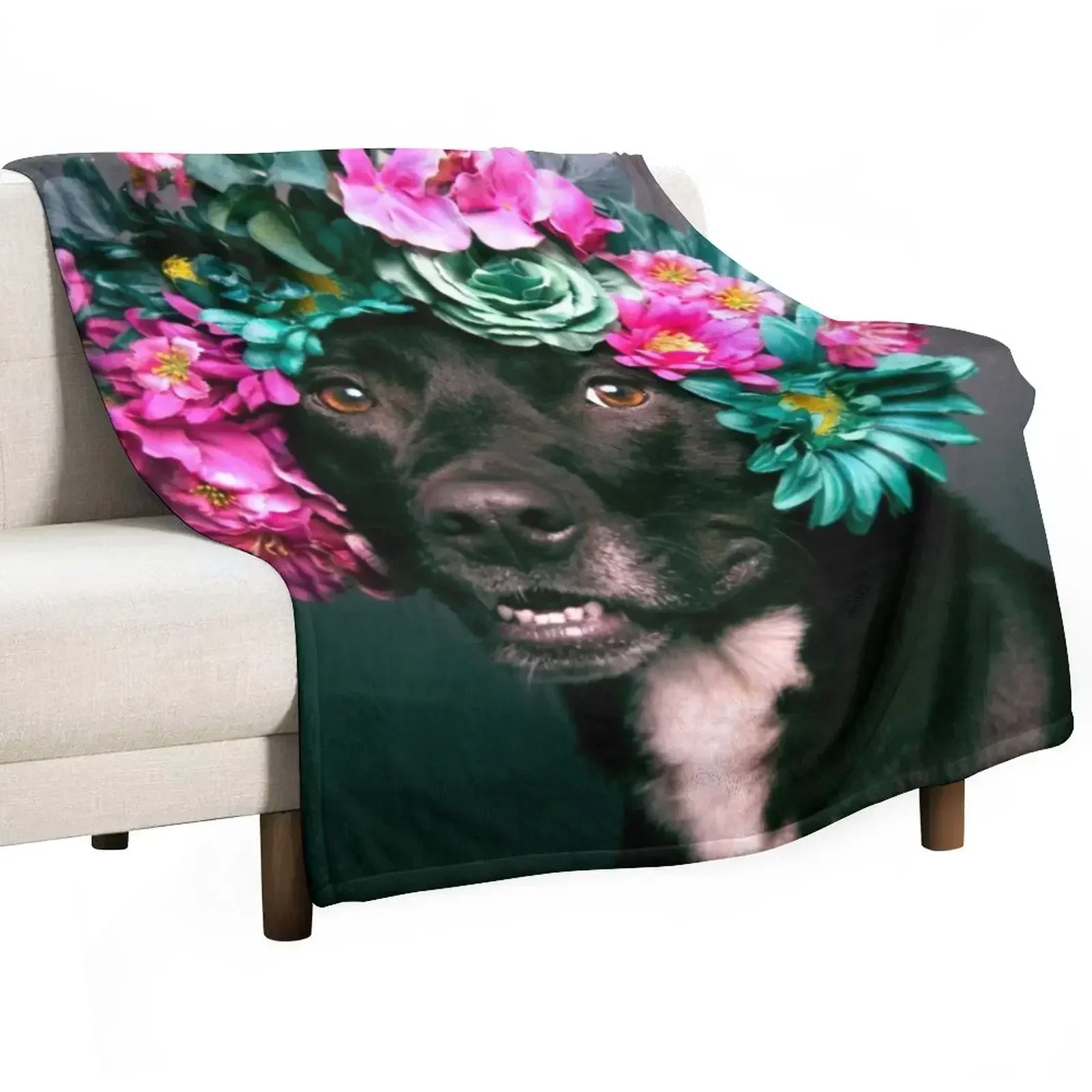 Одеяло Flower Power Kaylee для декоративного дивана Retros одеяла люксового бренда
