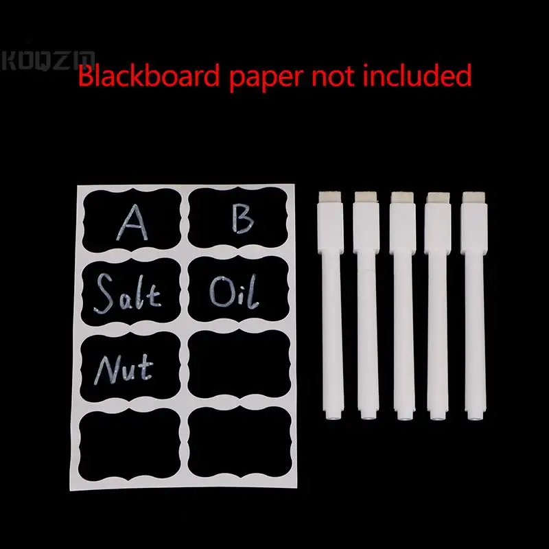 

5Pcs Erasable White Liquid Chalk Pen/Marker For Glass Windows Chalkboard