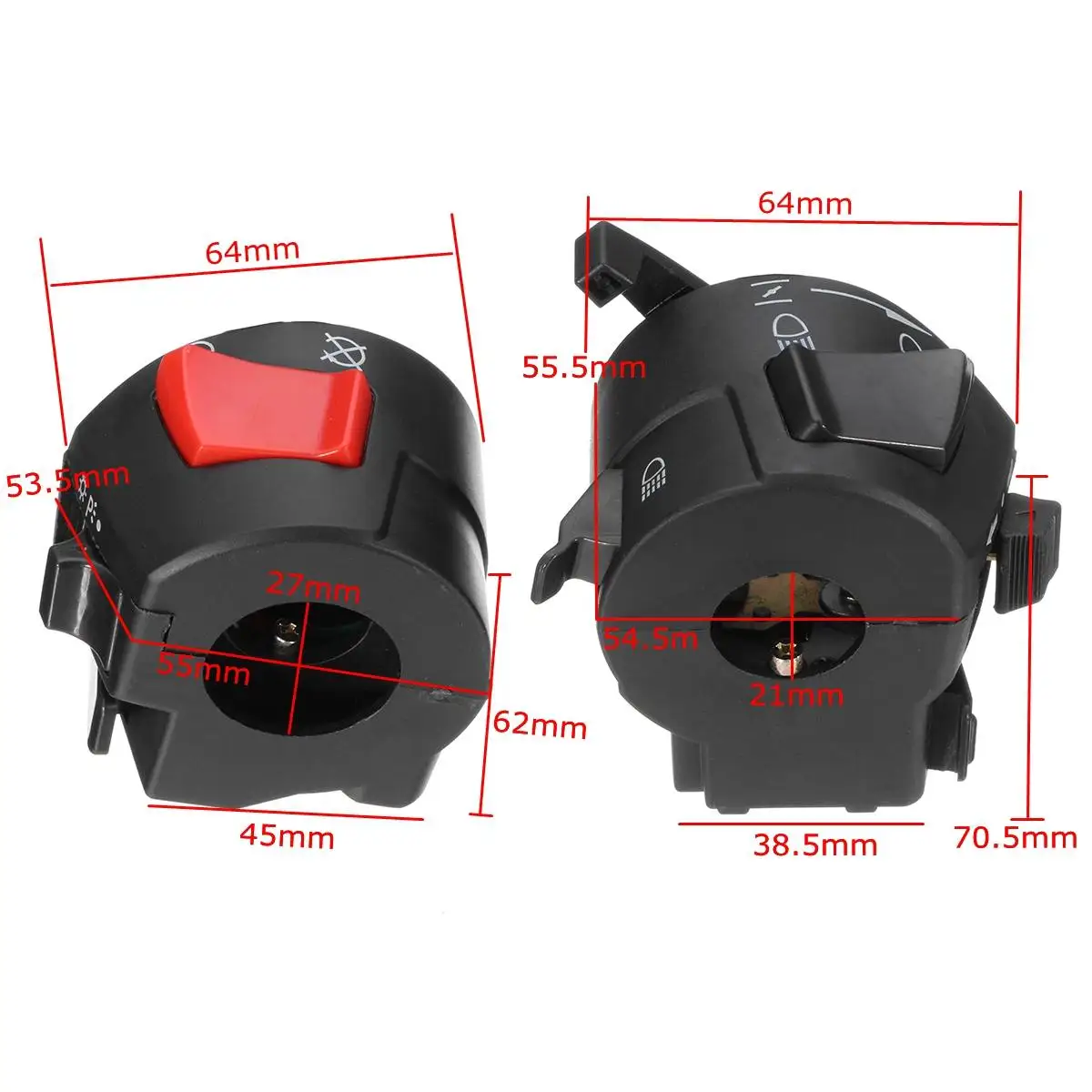 

Сигнал поворота на руль мотоцикла, 12 В, 7/8 дюйма