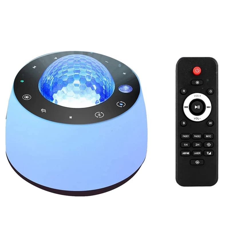 Star Projector Galaxy Night Light Projector,Multicolor Moon Lamp With Bluetooth Music Speaker,LED Nebula