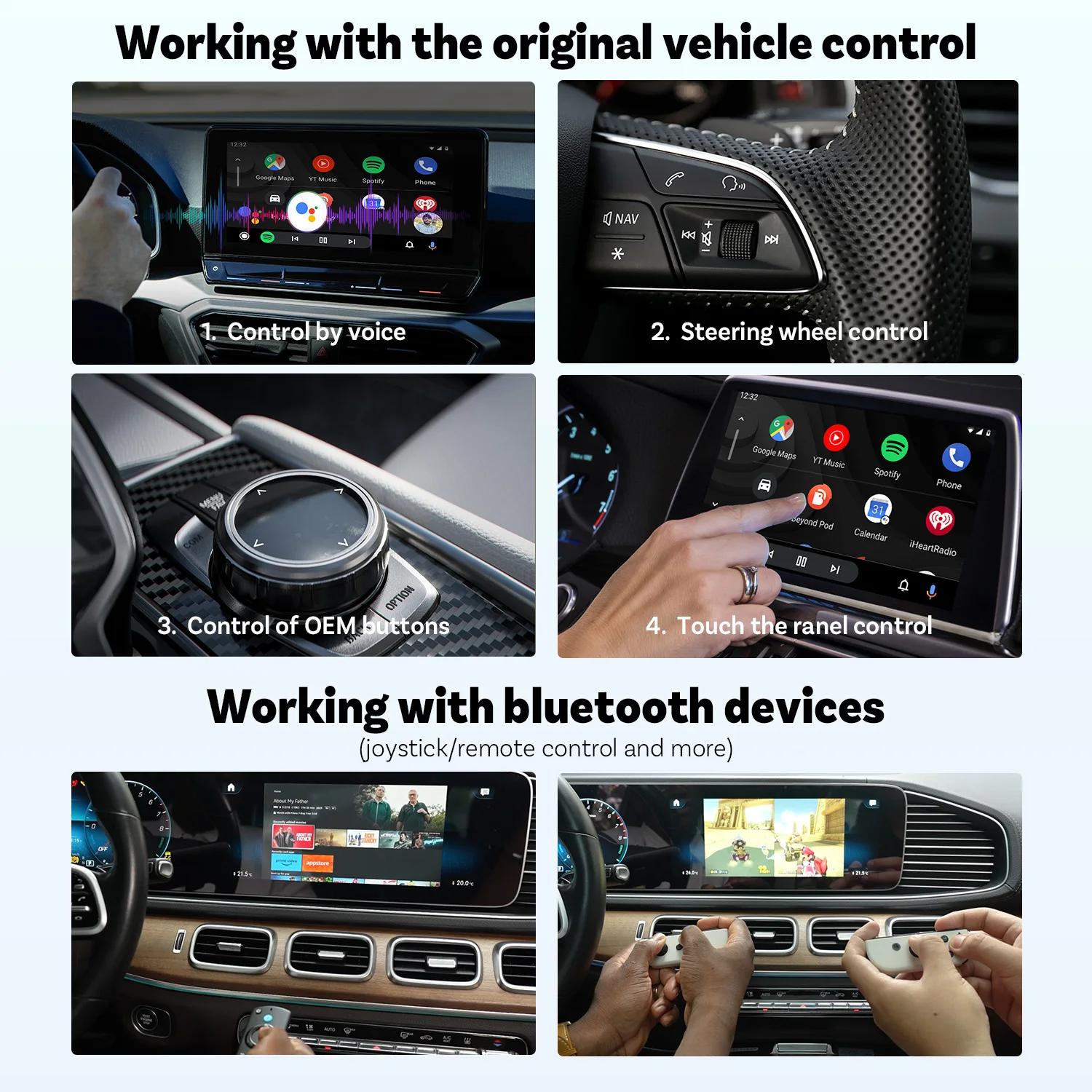 OTTOCAST Express P3 SE CarPlay AI Box Беспроводная Android Auto QCM6125 Smart Video Box Автомобильные аксессуары для Benz Audi Kia VW Toyota (art.: 3920cf58c8bbb) - 3920cf58c8bbb