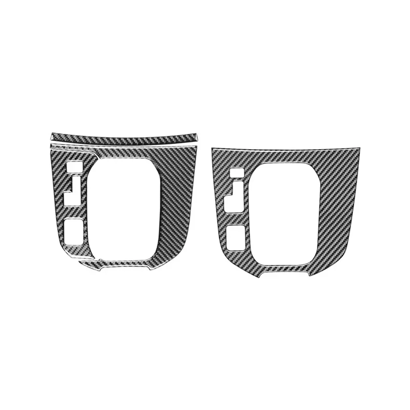 Для Mazda CX-9 2016-2023 настоящее углеродное волокно салон автомобиля рамка