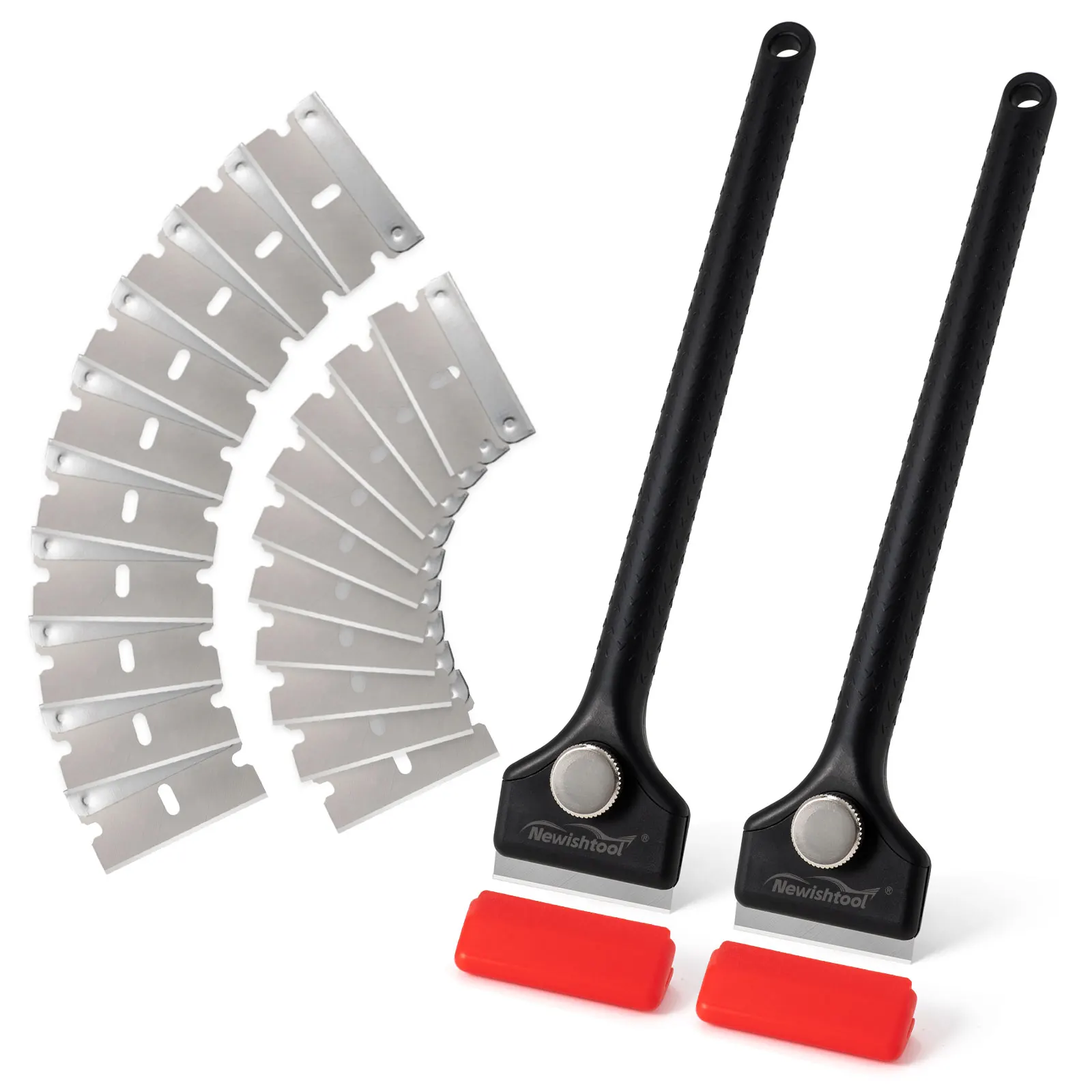 

Скребок FOSHIO с длинной ручкой и лезвиями из углеродистой стали