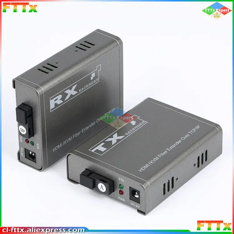 20Km HDMI KVM Fiber Extender HDMI With USB2.0 Over SC/FC port Fiber Optic Cable HDMI to Fiber Video Audio Transmitter Converter