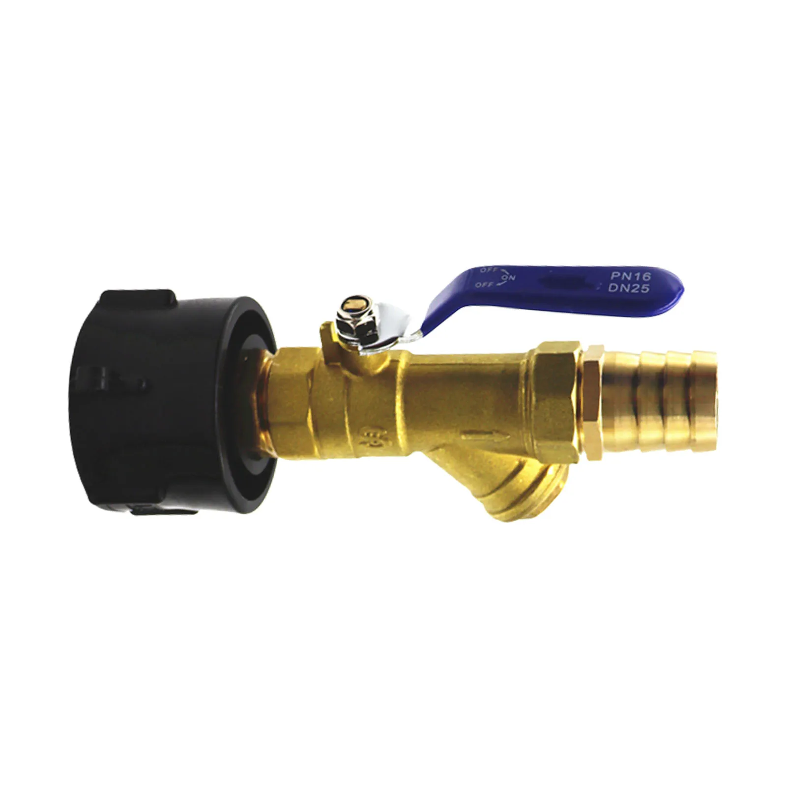 

IBC Tote Water Tank Adapter Brass Hose Faucet Water Shut-Off Valve With Ball Valve Replacement Valve Fitting Parts For Home