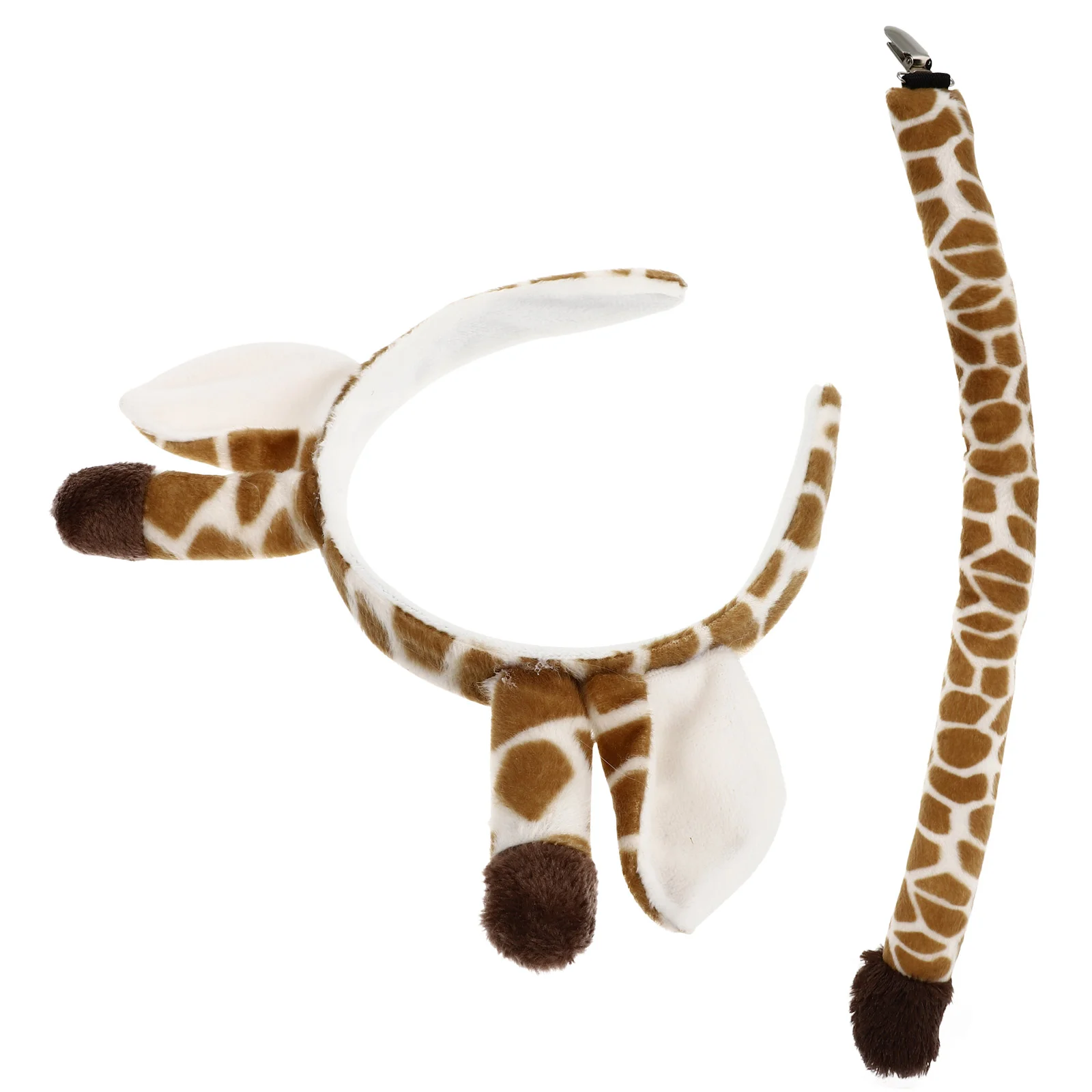 

Giraffe Prop Costume Tailears Toddler Headband Cosplay Hair Decor Hoops Accessory Accessories Ear Hairband Party Setkids Animal