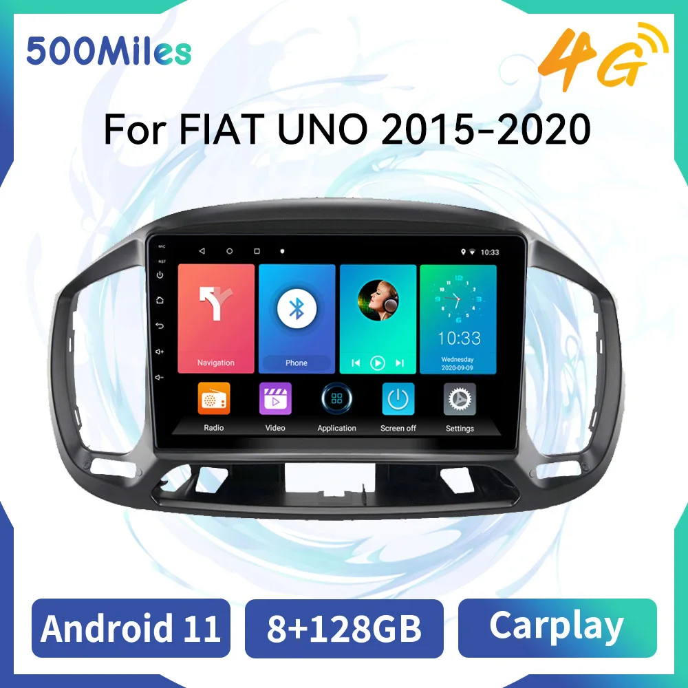

2 Din Android Radio Stereo for FIAT UNO 2015-2020 Car Multimedia Player Navigation GPS WIFI Autoradio Head Unit Autoradio Audio