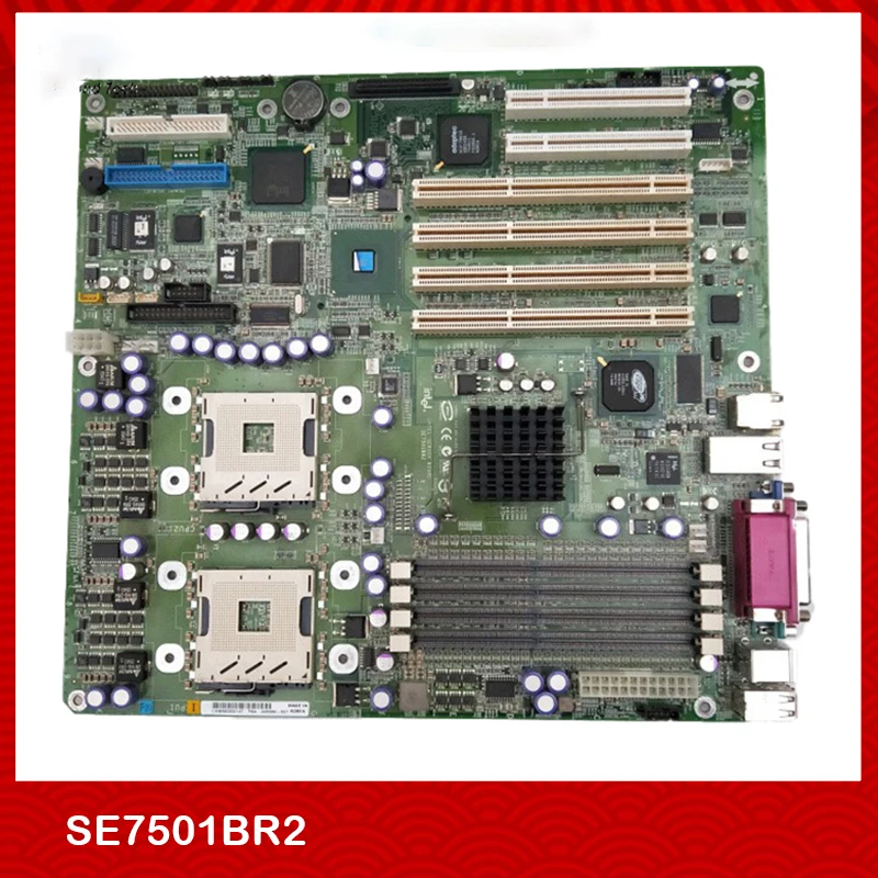 

Original Server Motherboard For Intel SE7501BR2 U320 SCSI RAID Perfect Test Good Quality