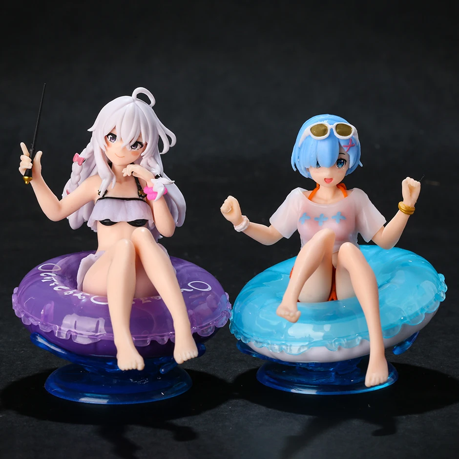 

Aqua Float Girls Elaina Rem фигурка Коллекционная Фигурка модель игрушка подарок