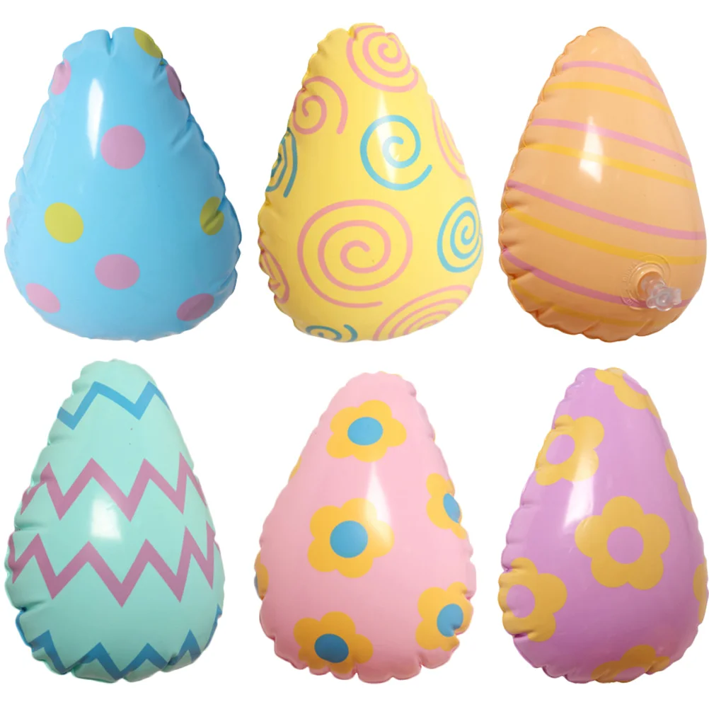 

Easter Eggs Inflatable Balloons Blow Up Toys Decor Party Egg Yard Toy Inflates Decorations Inflatables Kids Favors Large Shaped