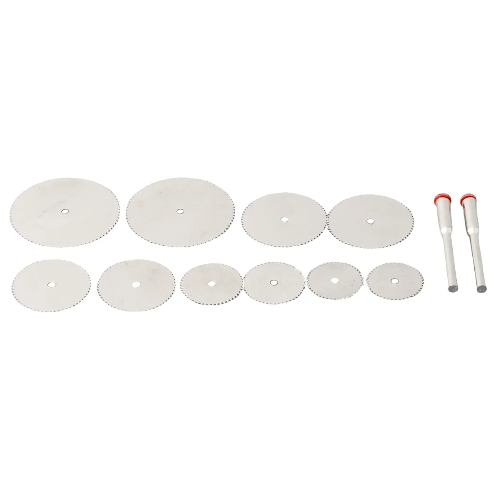 Режущий диск из углеродистой стали с оправками для дерева и пластика 12 шт.