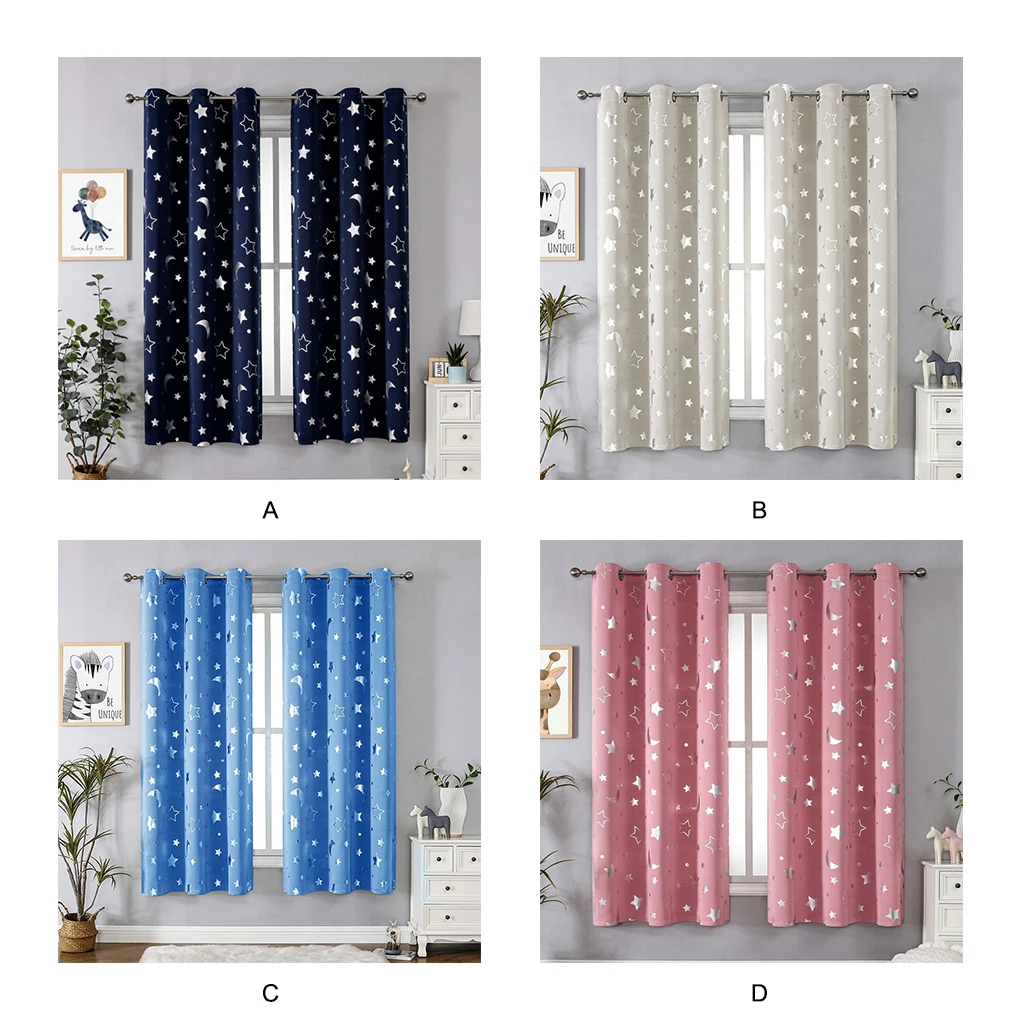 

2pcs set All-Season Comfort Window Curtains Room Thermal - And Fitting Girls Window Curtains Living Room For Bedroom