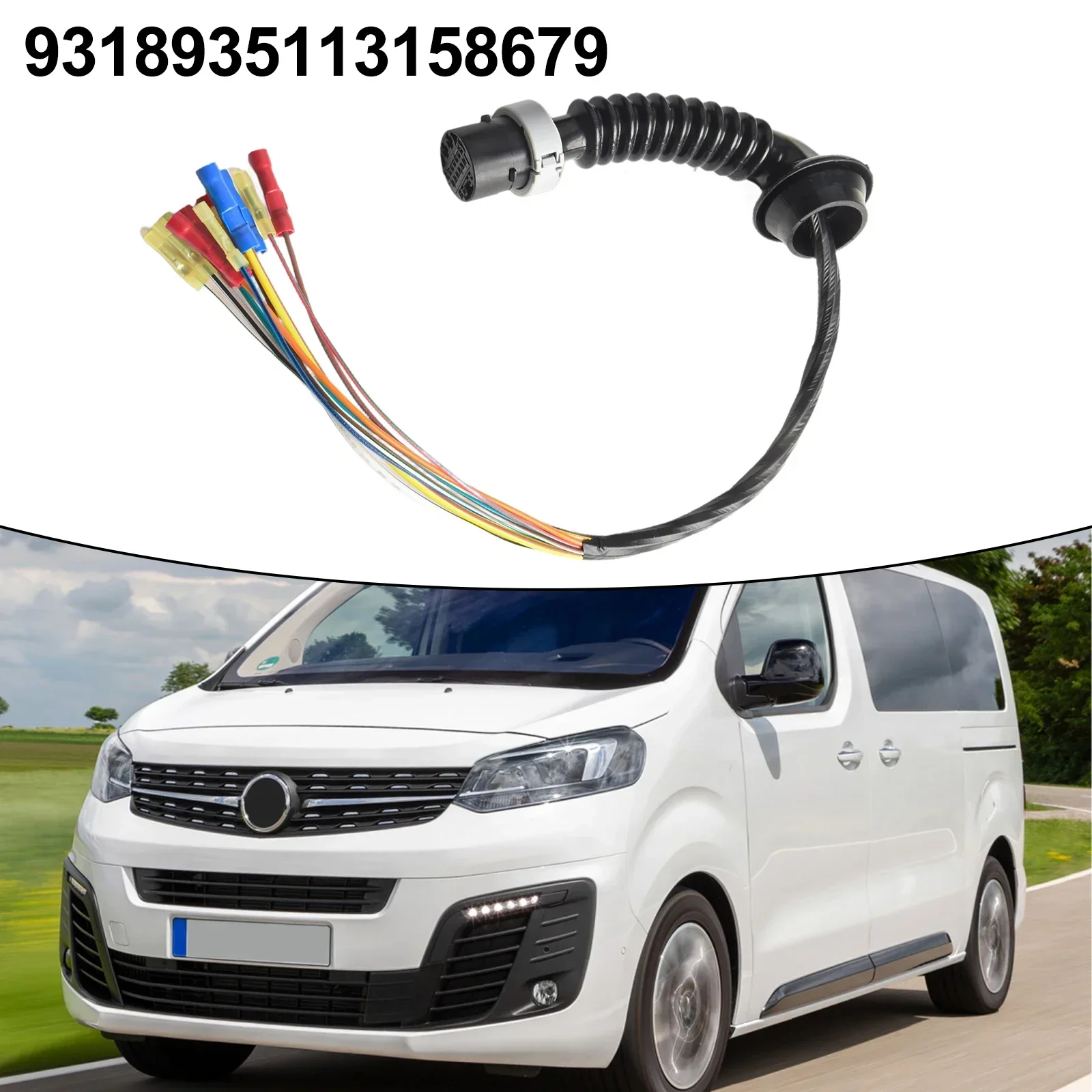 1 × ремонт жгута проводов задней двери автомобиля для Opel-Vauxhall-Zafira-B 2005 ~ 2014