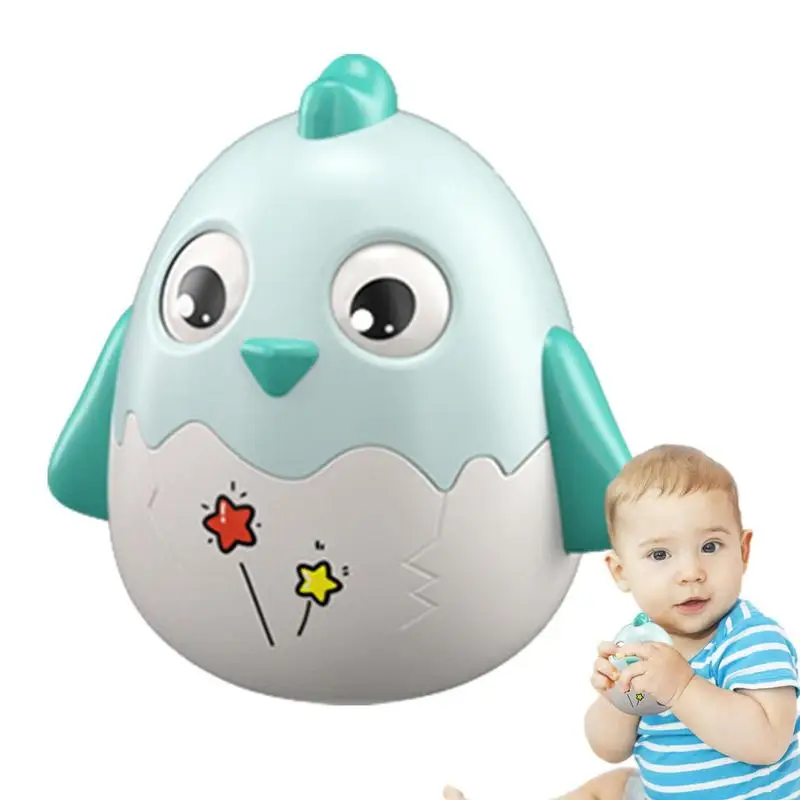 

Wobbler Toy Cute Chicken Musical Wobbler For Toddler Cute Chicken Musical Wobbler For Toddler Built-In Rattle Wobbly Newborn