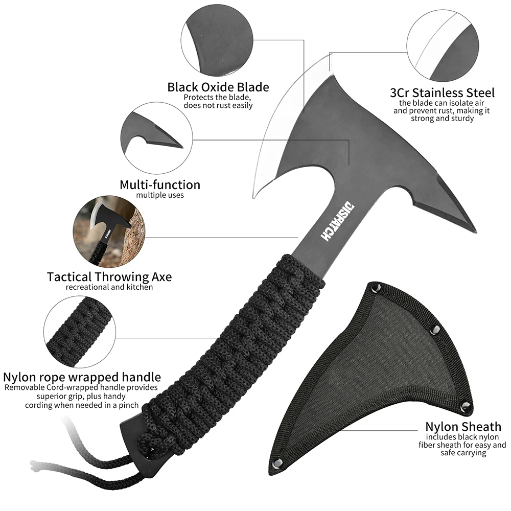 Отправка тактические топоры портативное оборудование для кемпинга Тактический