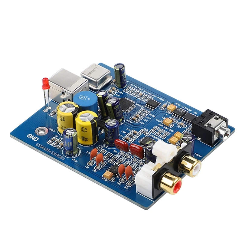 

RISE-HIFI Audio ES9028Q2M SA9023 USB DAC декодер, внешняя звуковая карта, поддержка 24 бит для усилителя