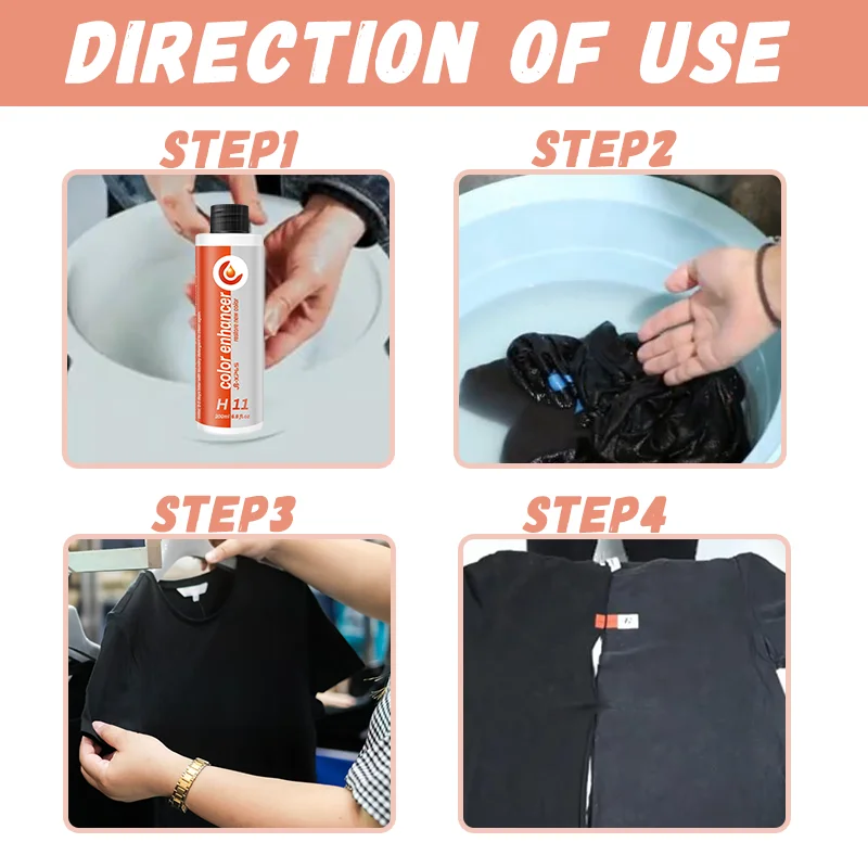 Средство для восстановления цвета одежды восстановитель и усилитель ткани