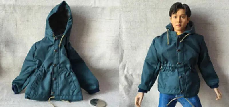 

DAMTOYS 1/6th Soldier Trend Clothes Windbreaker Model for 12" Doll Toys