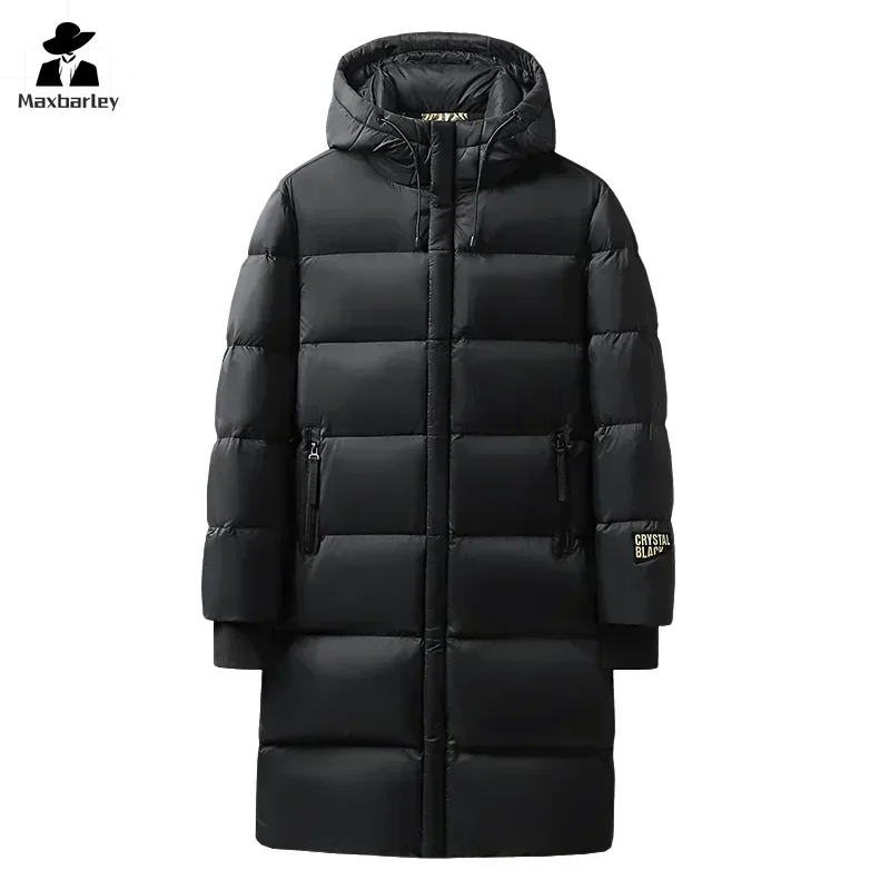 Winter Long Down Coats Women Warm Thick Puffer Jacket Female Portable Unisex Outerwear Lady Hooded Parka for 3XL