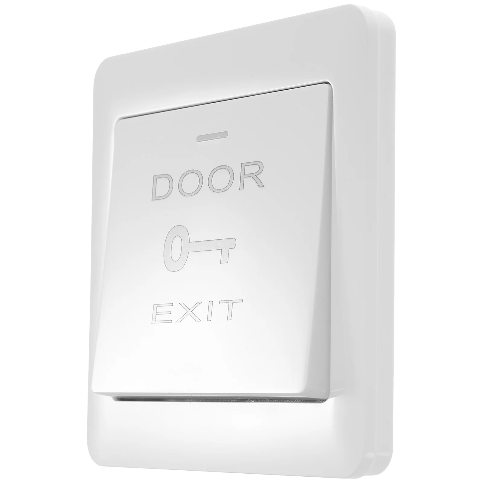 

2pcs Exit Button Wall Mount Plate Switch Covers Doorbell Switch Panels Exit Switch Panel Wall