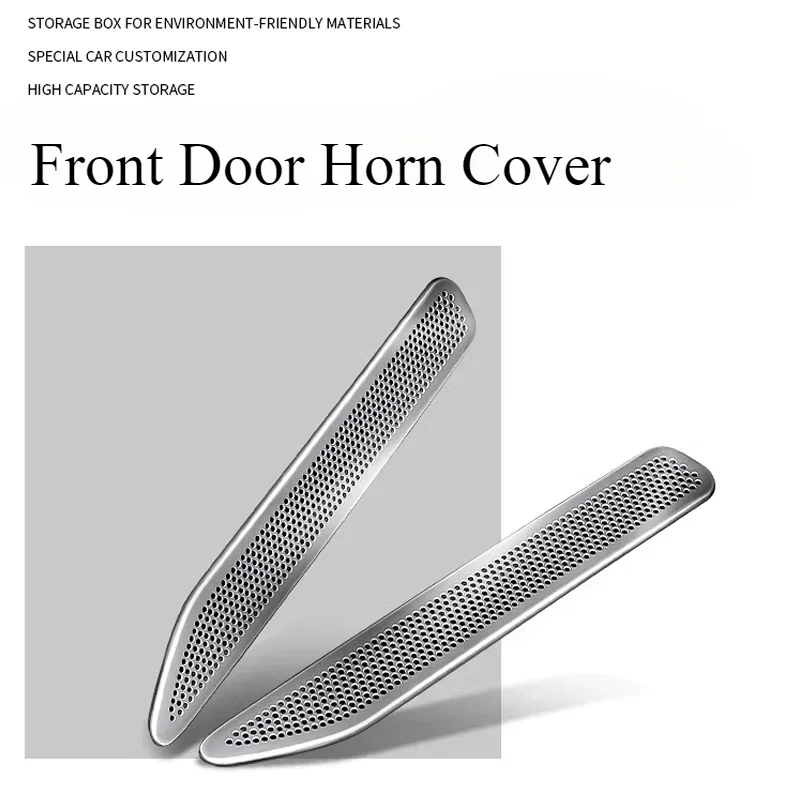 For GEELY Monjaro Xingyue L After 2023 Door Speaker Cover Central Control Instrument Panel Metal Audio Car Supplies