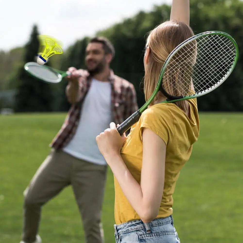 

3pcs/set Outdoor Badminton Airshuttle Plastic Nylon Ball For Training Indoor Feather Shuttlecock Birdies Resistance Wind Ba F8x1