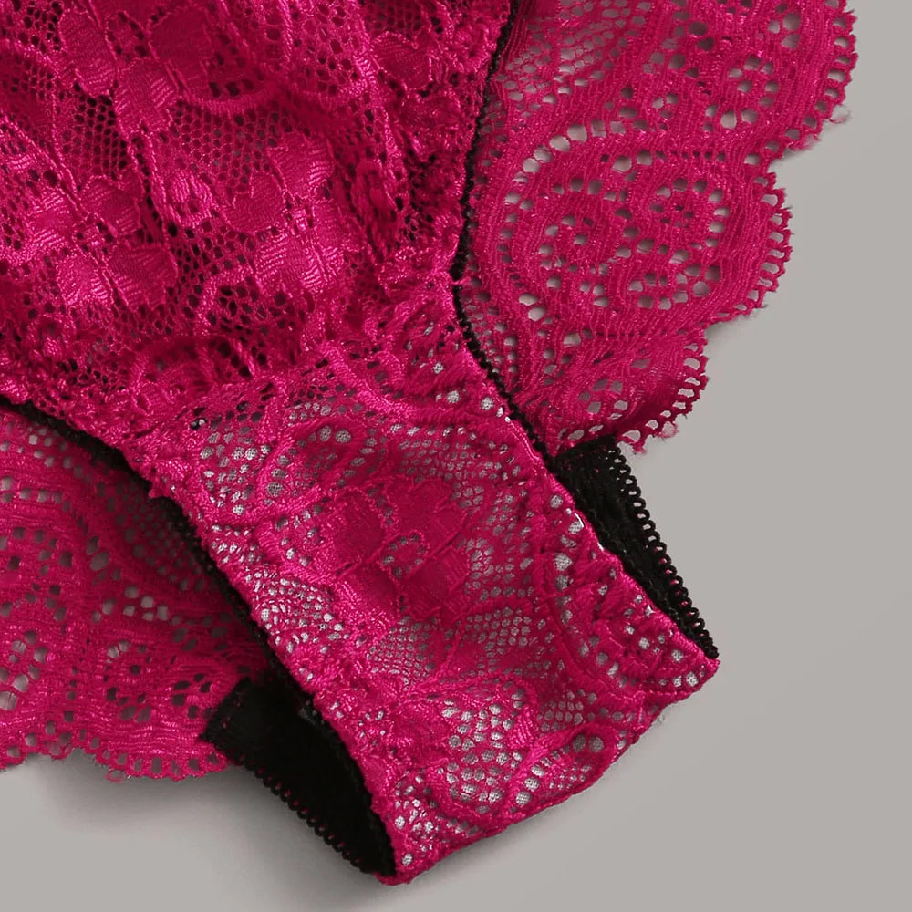 Сексуальные женские трусики Aundies ажурное нижнее белье для дам трусы комплекты