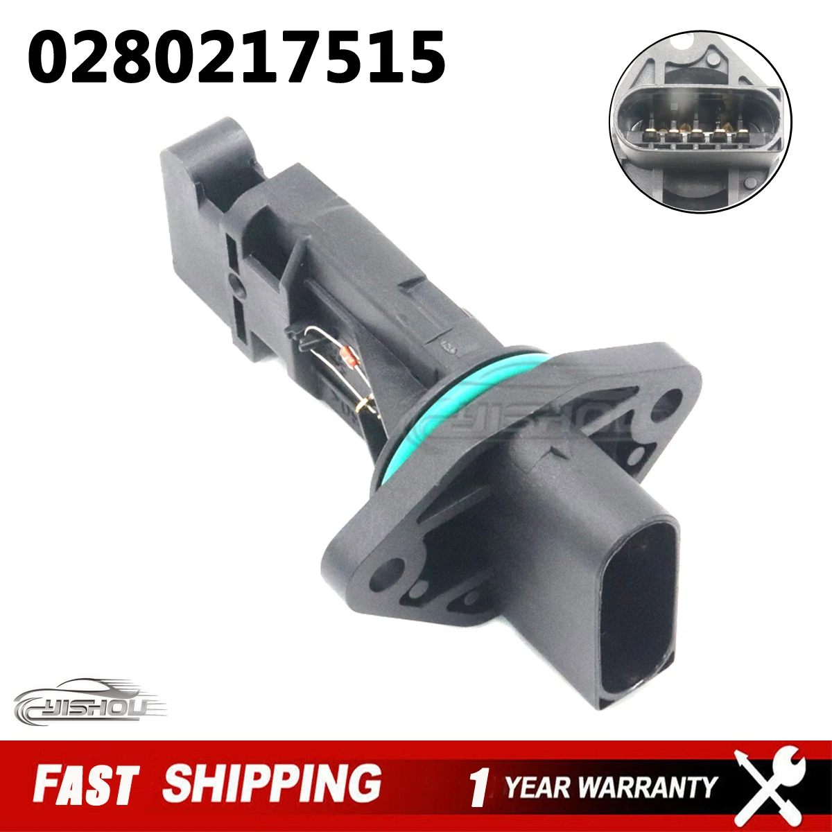 Датчик массового расхода воздуха MAF 0280217515 Для Mercedes Benz W202 W203 W463 W163 W220 W210 W211 W639 CL203 C208