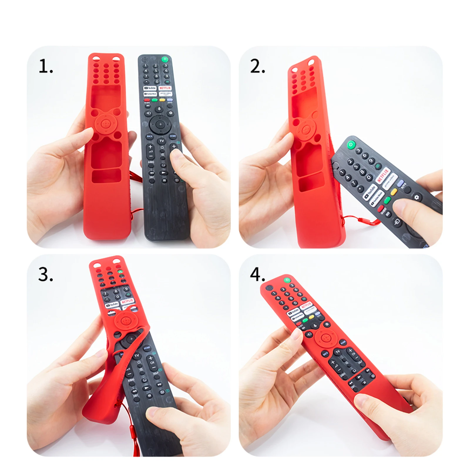 Силиконовая Противоударная задняя крышка для Sony