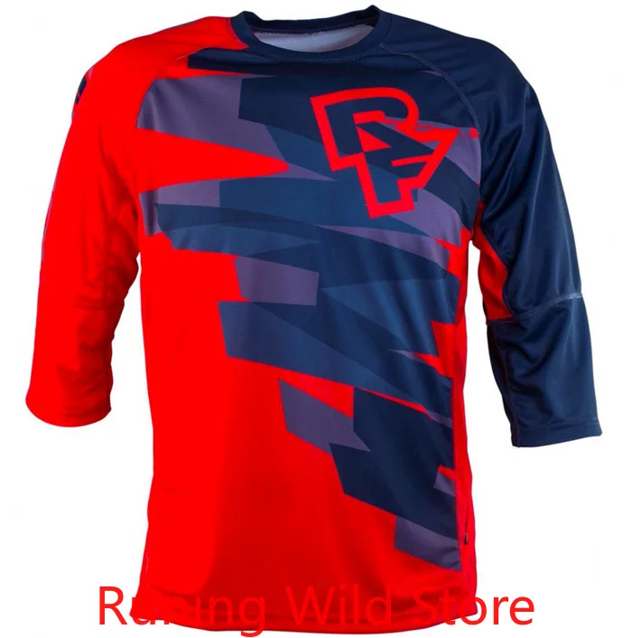 

New Arrival Motocross Jersey For RACEFACE AM RF Motocross Jerseys bike Cycling Racing Motorcycle Bicycle Motor QUICK-DRY