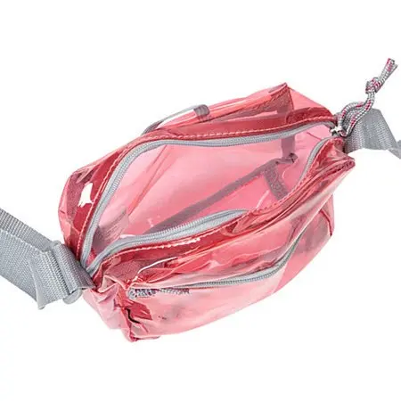 Multi-Purpose Clear Pink Bag