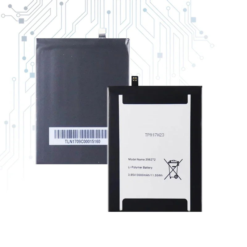 Аккумулятор 3000мАч 396272 Для BQ BQ-5504 Strike Selfie Max для Wiko View Prime Upulse Lite U Pulse Phone