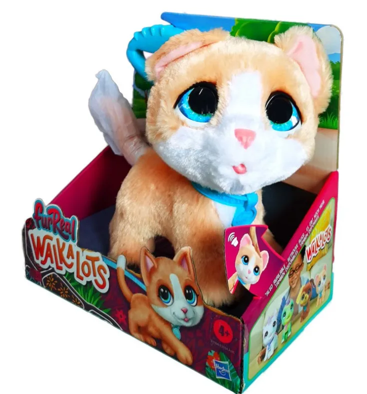 Фото Hasbro Furreal Walkalots ходячие питомцы, кошка, собака, кукла, подарки, Игрушечная модель, фигурки аниме, коллекционные украшения №4