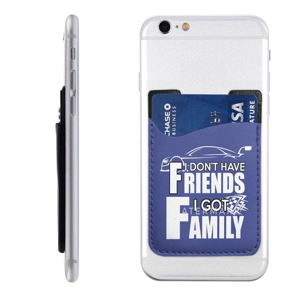 

У меня нет друзей, у меня есть семья, потрясающая семейная карта, стандартная, легко носить с собой, прилипает к телефону, несколько стилей