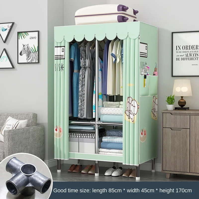 

Различные размеры, простое искусственное пылезащитное хранилище для мебели для спальни, большое пространство для простой сборки, 130 см * 45 см * 170