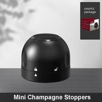 mini champagne stopper wine stopper long lasting food grade wine bottle cap press type silicone wine vacuum bottles plugs