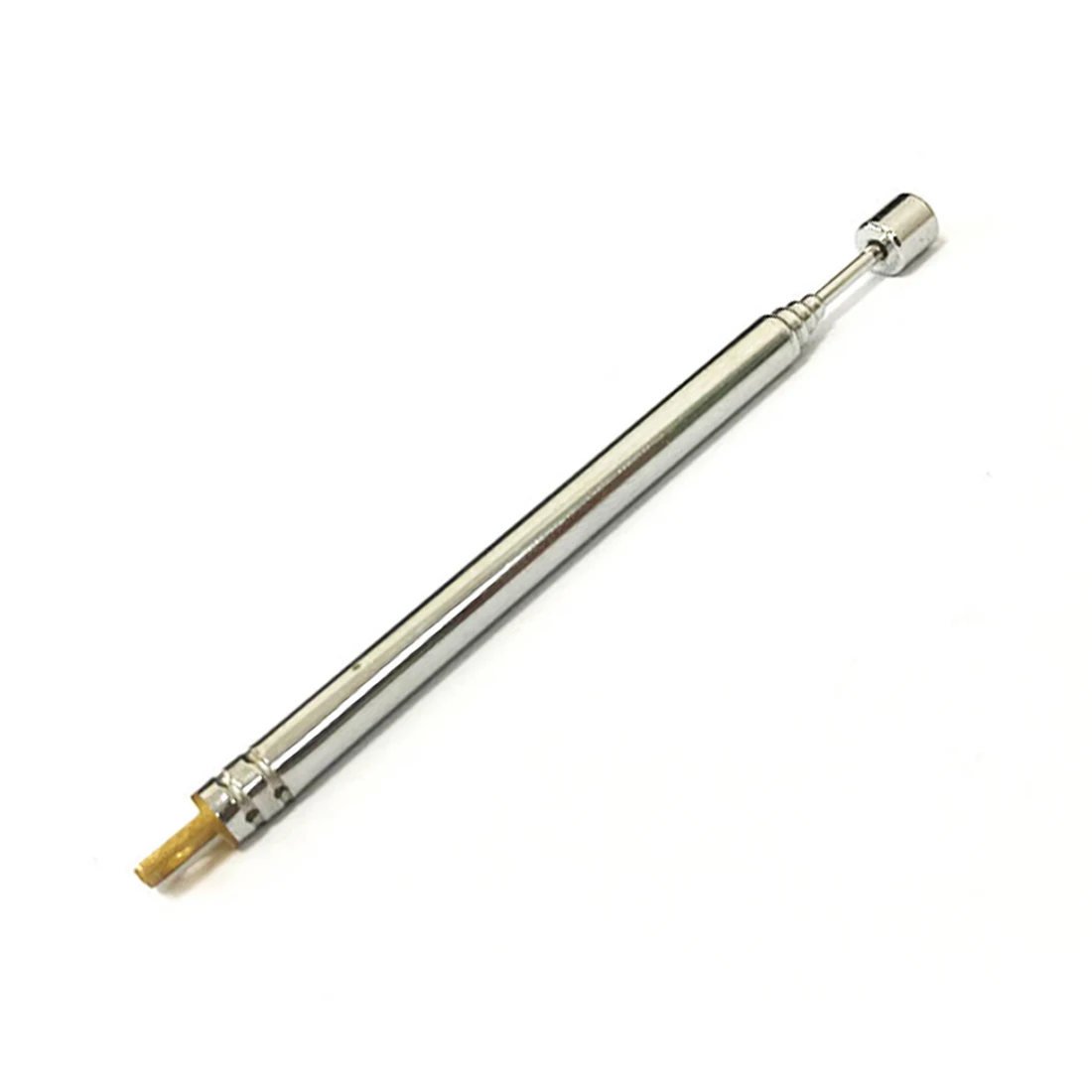 

1pcs Replacement 84mm 5 Sections Telescopic Antenna Radio FM Aerial Square Flat Milling DIY Full Length 300mm