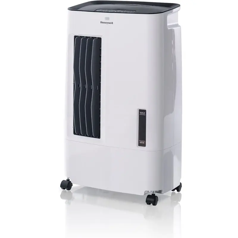 

Внутренний испарительный охладитель воздуха CFM (болотный охладитель) с дистанционным управлением белого/серого цвета