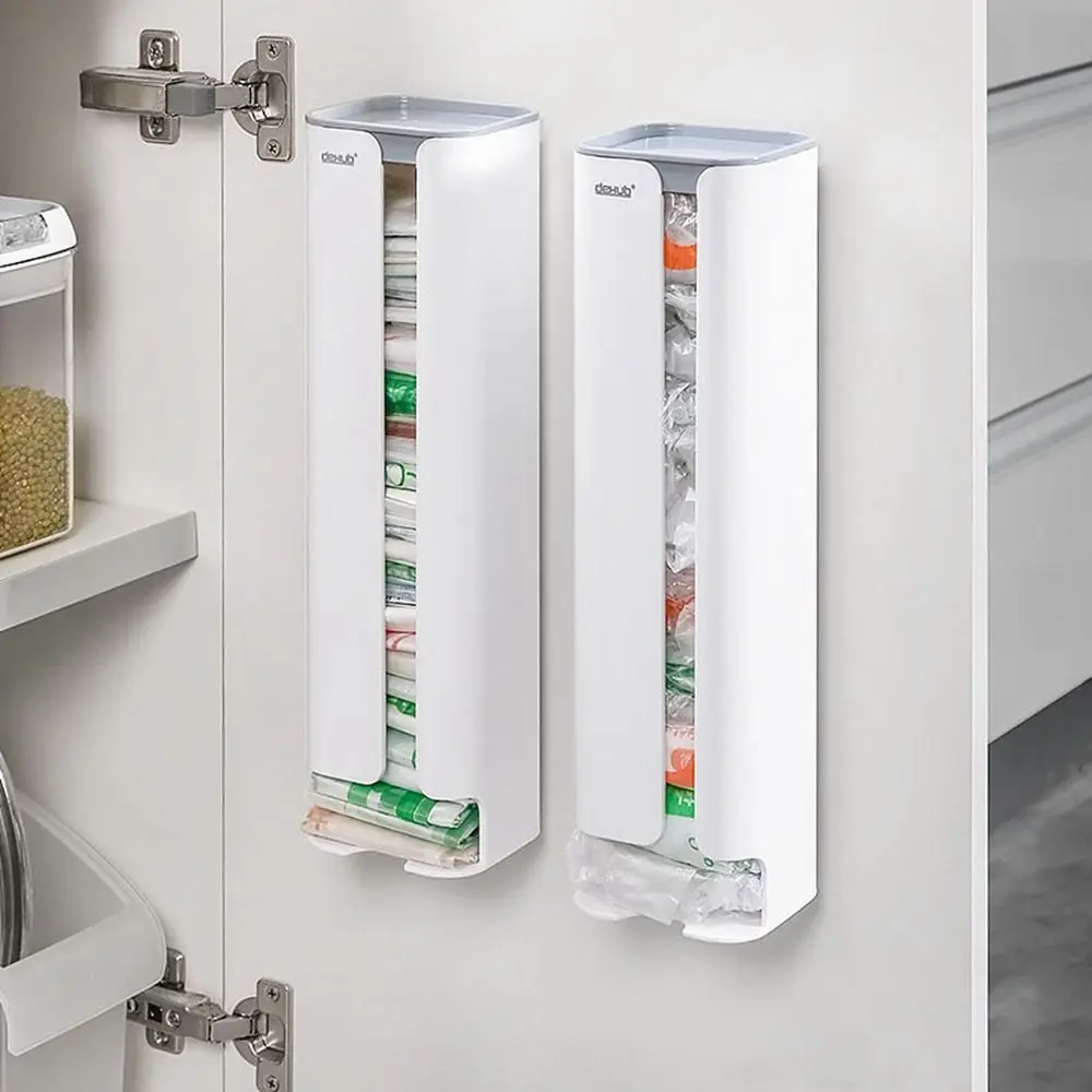 

Portable Large Capacity Garbage Bag Wall-Mounted Storage Rack Storage Box Kitchen Bathroom Organizer Bag Organizer