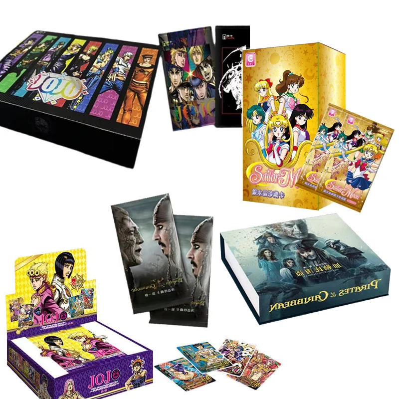 Sailor Moon Jojo's Bizarre Adventure Pirates Of The Caribbean  Paper Hobby Children's Gifts Toys