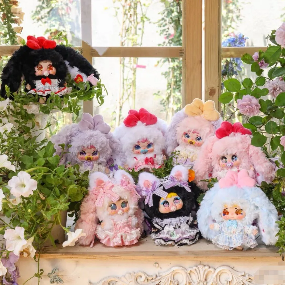 JIIMO Sweet Slumber Manor: Виниловые фигурки-сюрпризы в коробках, коллекция милых животных-подвесок, загадочные игрушки, куклы-зайчики, маленькие кролики (art.: 3920daca0ec5e) - 3920daca0ec5e