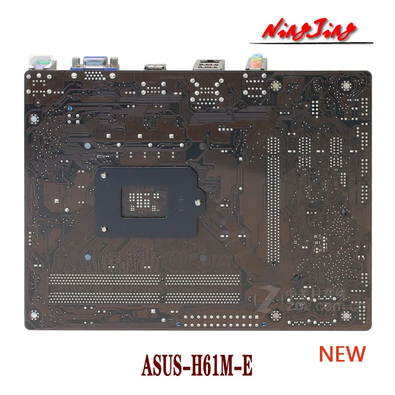 ASUS H61M E Intel H61 DDR3 USB2.0 PCI-E 3 0 Micro-ATX новая 16G двухканальная поддержка 1155 CPU материнская