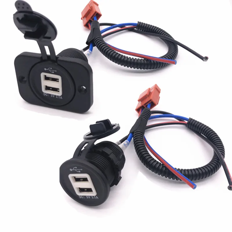 

1Pcs GM Car Interface Cigarette Lighter Charger Assembly Replacement USB Modification