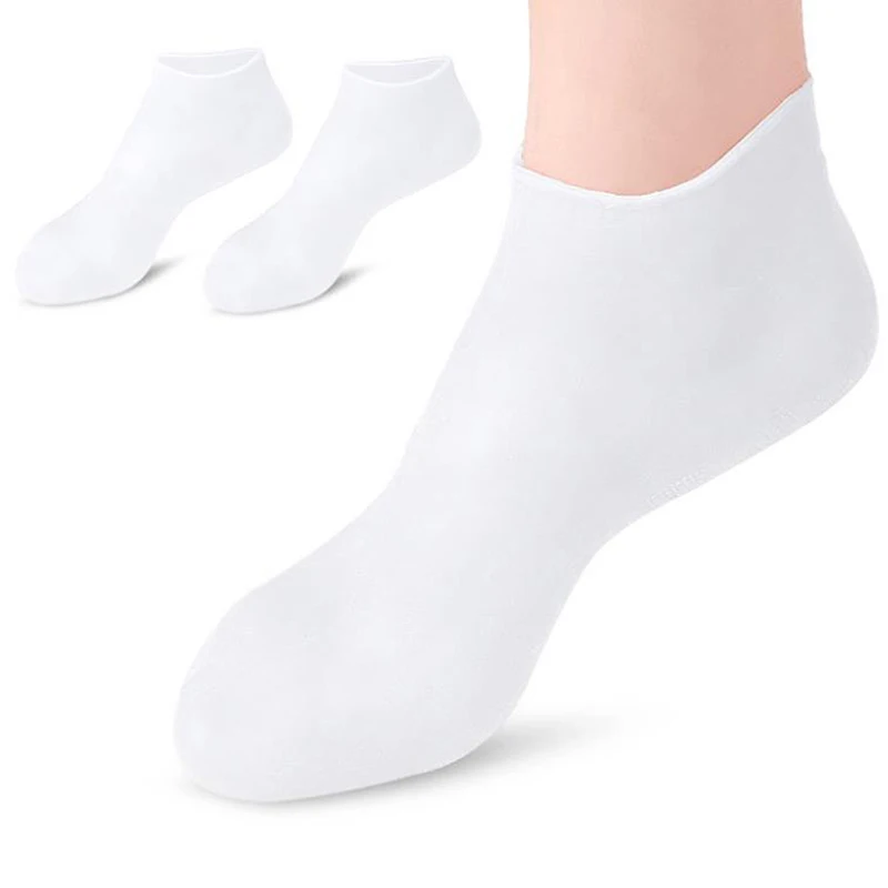 1 пара силиконовые носки для ухода за ногами